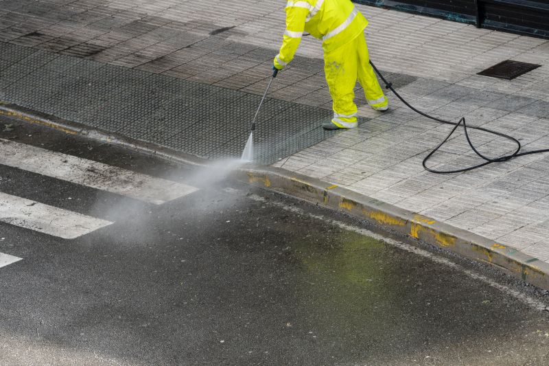 Parking Lot Power Washing
