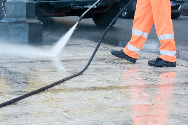 Parking Lot Power Washing